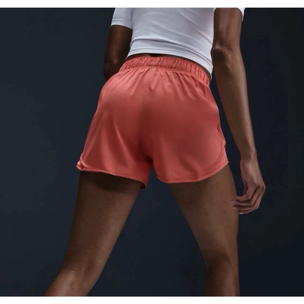 Nike Women's Dri Fit Tempo 2 In 1 Brief Lined 3" Running Shorts Large Reg $32 - Picture 3 of 7